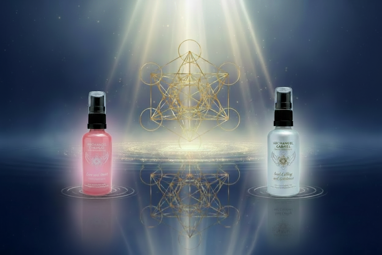 Archangel Metatron Aura Sprays & Oracle Decks