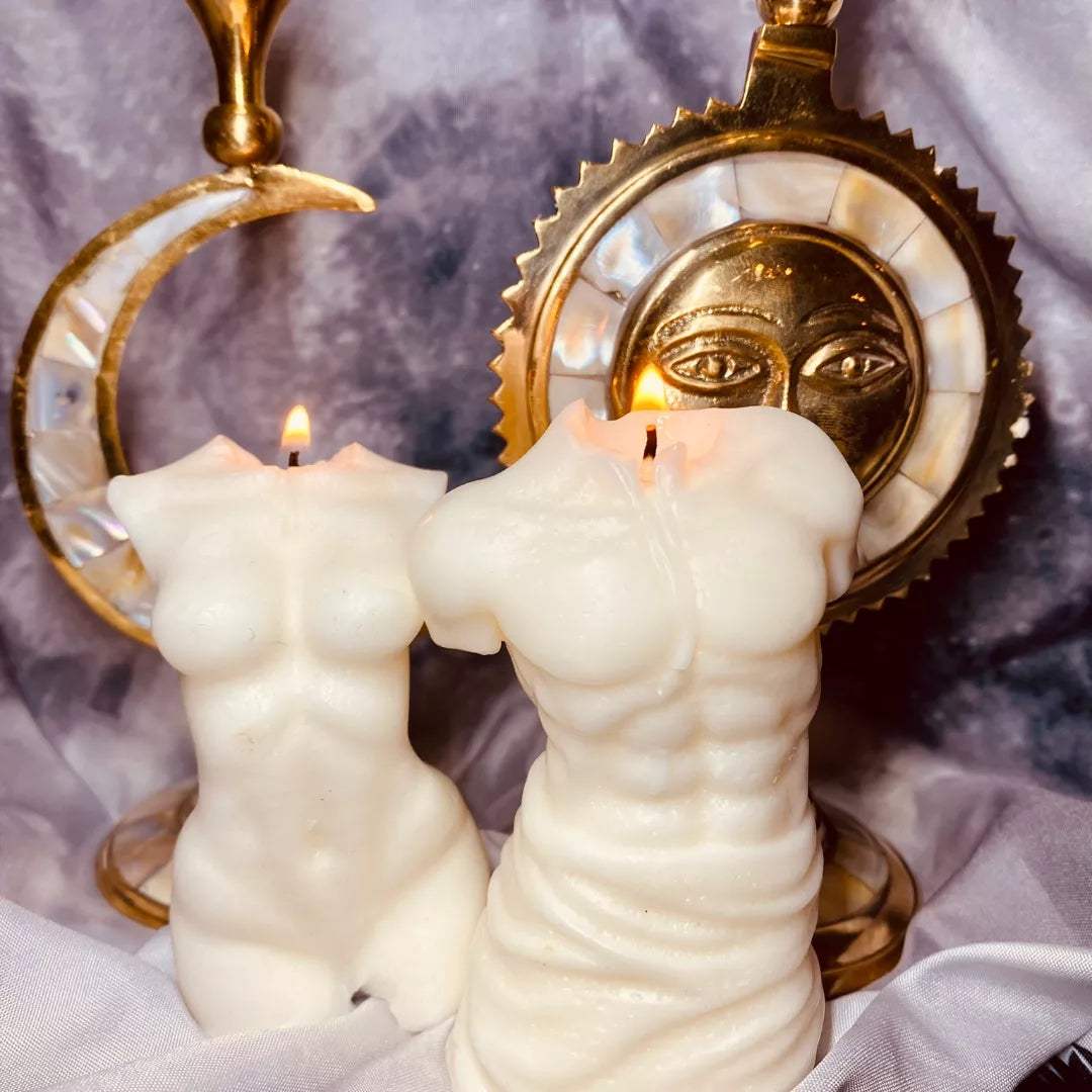 "Sacred Union" Pillar Candles | 100% Natural Soy Wax