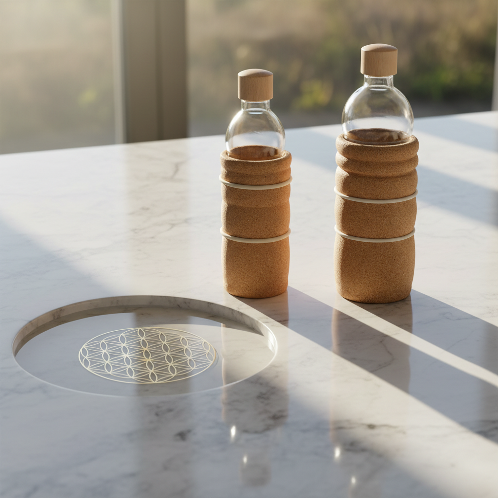 Water Bottle | Sacred Geometry Energy (Lagoena)