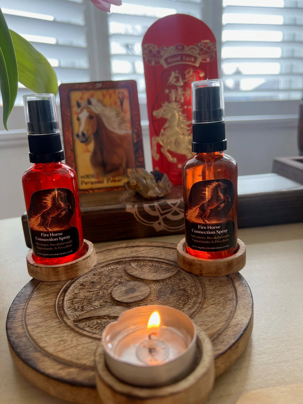 Fire Horse Connection Aura Spray | Adventure, Breakthrough, Opportunity & Freedom | 50ml