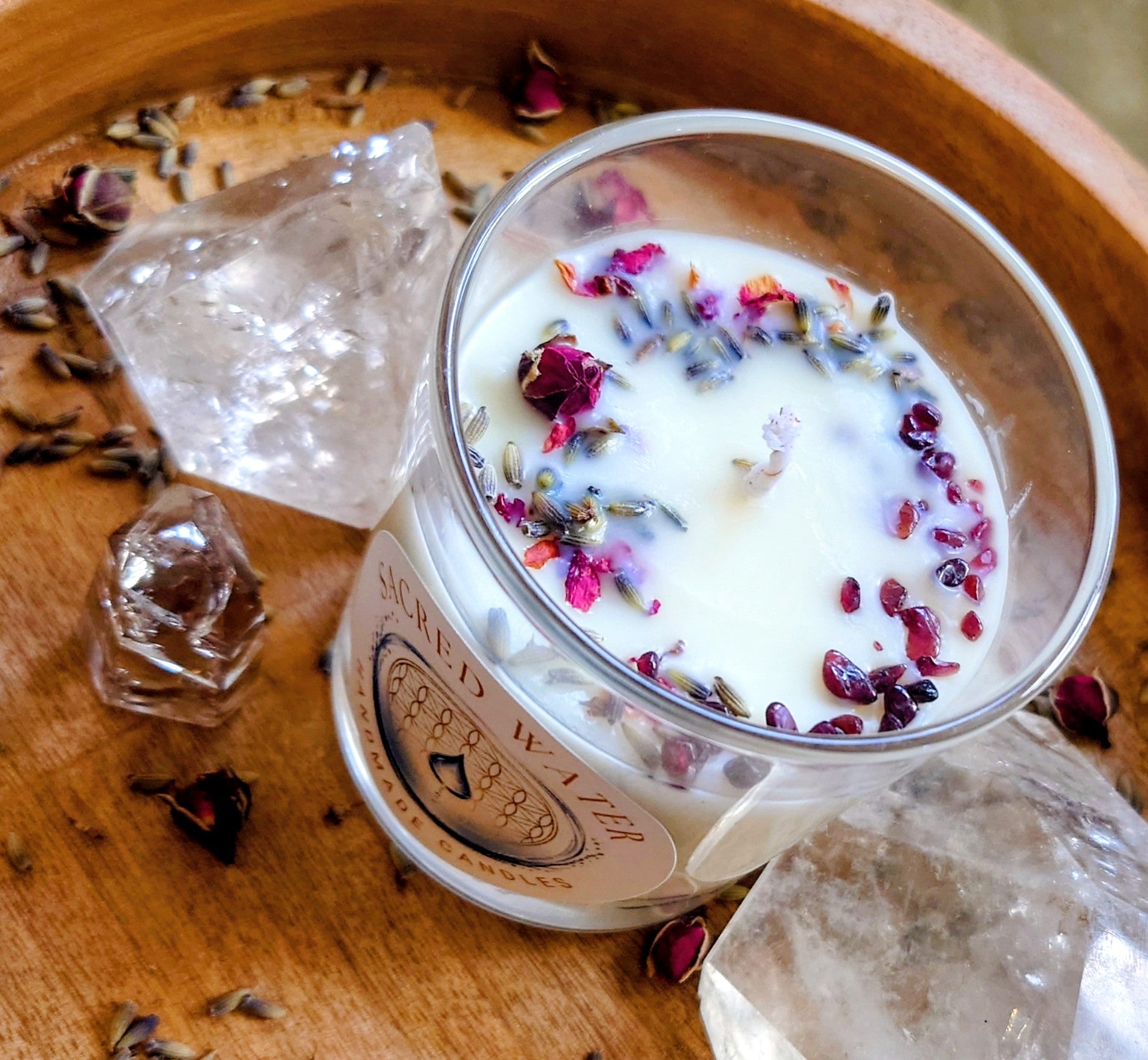 "The Passion Ritual" | Bergamot, Ylang-Ylang & Garnet | Grounding, Protection & Attraction | 30cl Candle