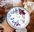 "Grounded Grace"  | Bergamot, Lavender, Geranium, Frankincense & Garnet | Balance, Strength & Inner Harmony | 30cl Candle