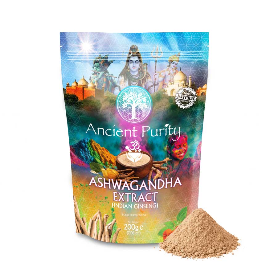 Ashwagandha Extract Powder – High-Strength 10:1 Whole Root
