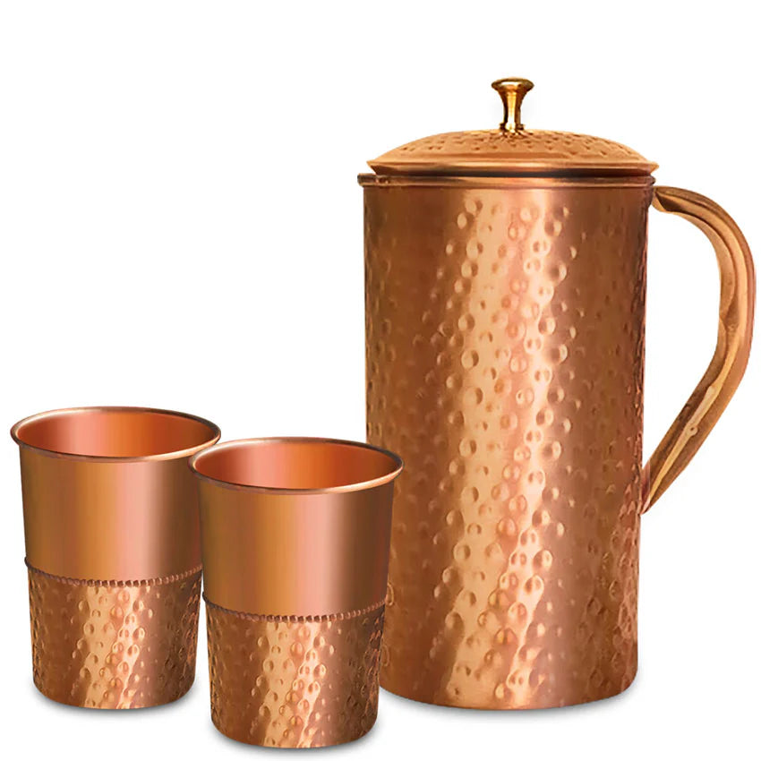 Copper Jug & Cup Ritual Set