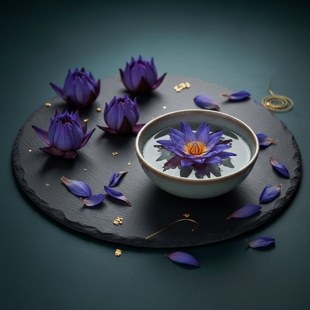 Blue Lotus Flower